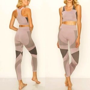 Brand new sports bra and leggings set